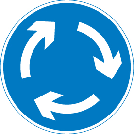 Mini-roundabout