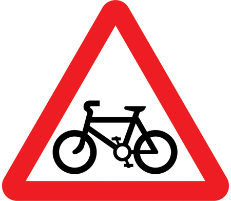 Cycle route ahead